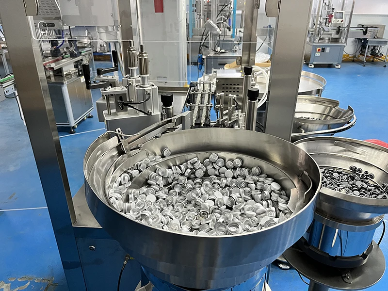 Syringe/ Vial/Cartridge Filling Line Solution Stoppering Capping Labeling Machine