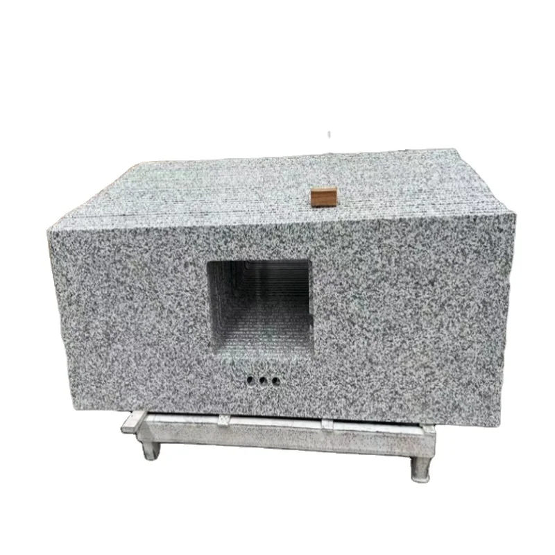 Natural Granite outside Paving Tile Kerbstone Curb Stone flame bush hammered Wholesale Cheap price Good Quality