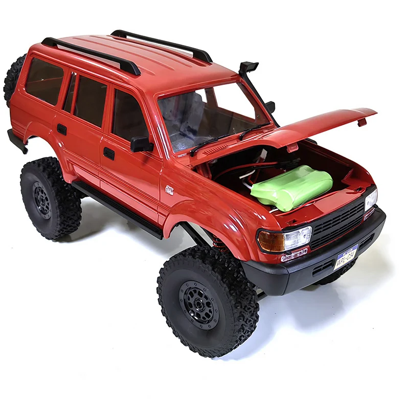 WPL C54-1 Head Body Miniature Rear Drive Diecast Alloy Metal Kits Remote Control RC Mud Truck Toy Vehicle For Teens
