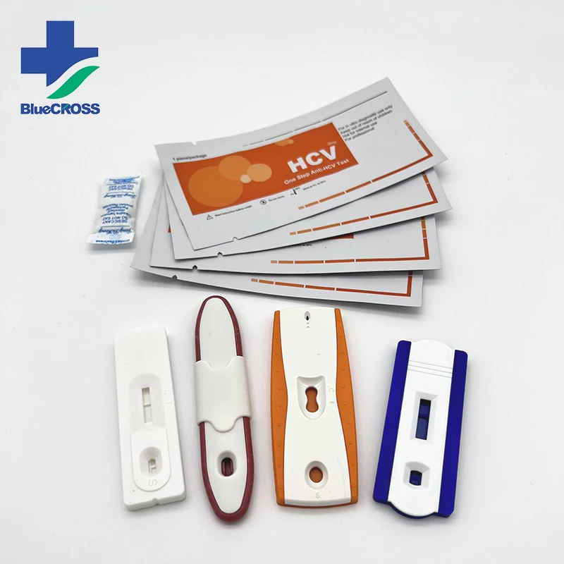 High Accuracy Long Shelf Time Rapid Hepatitis C Test Anti HCV Test Kit