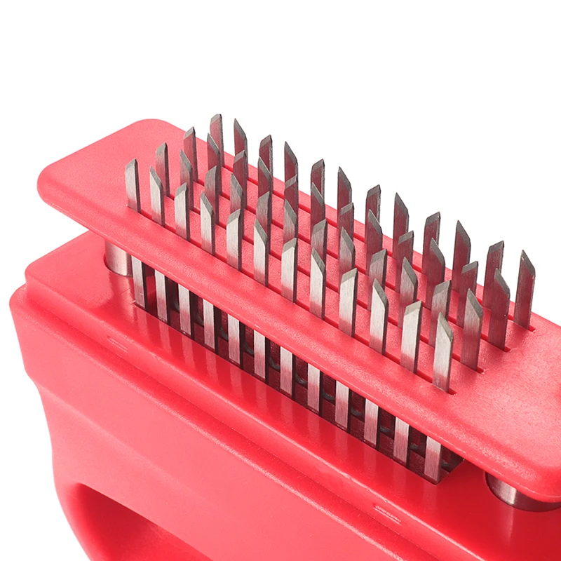 Kitchen Tools Cooking Stainless Steel Meat Tenderizer Hammer Pot Press Beef Pork Meat Tenderizer with  ABS Handle