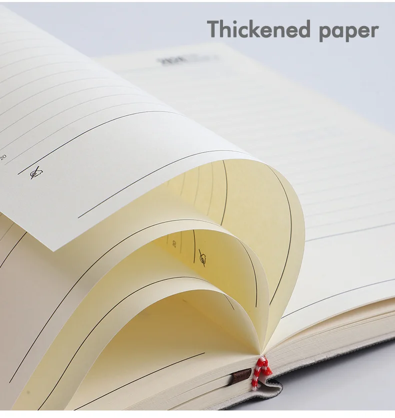 In-Stock 2024 English A5 Daily Planner Notebook with 365 Days Time Management and Calendar