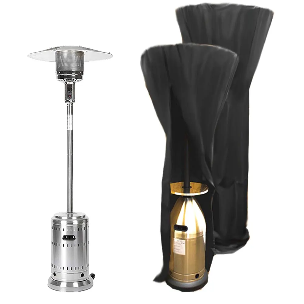 Уличная нагревательная Крышка для патио, водонепроницаемая Пылезащитная ткань 210D Оксфорд, сверхпрочная нагревательная Крышка для патио