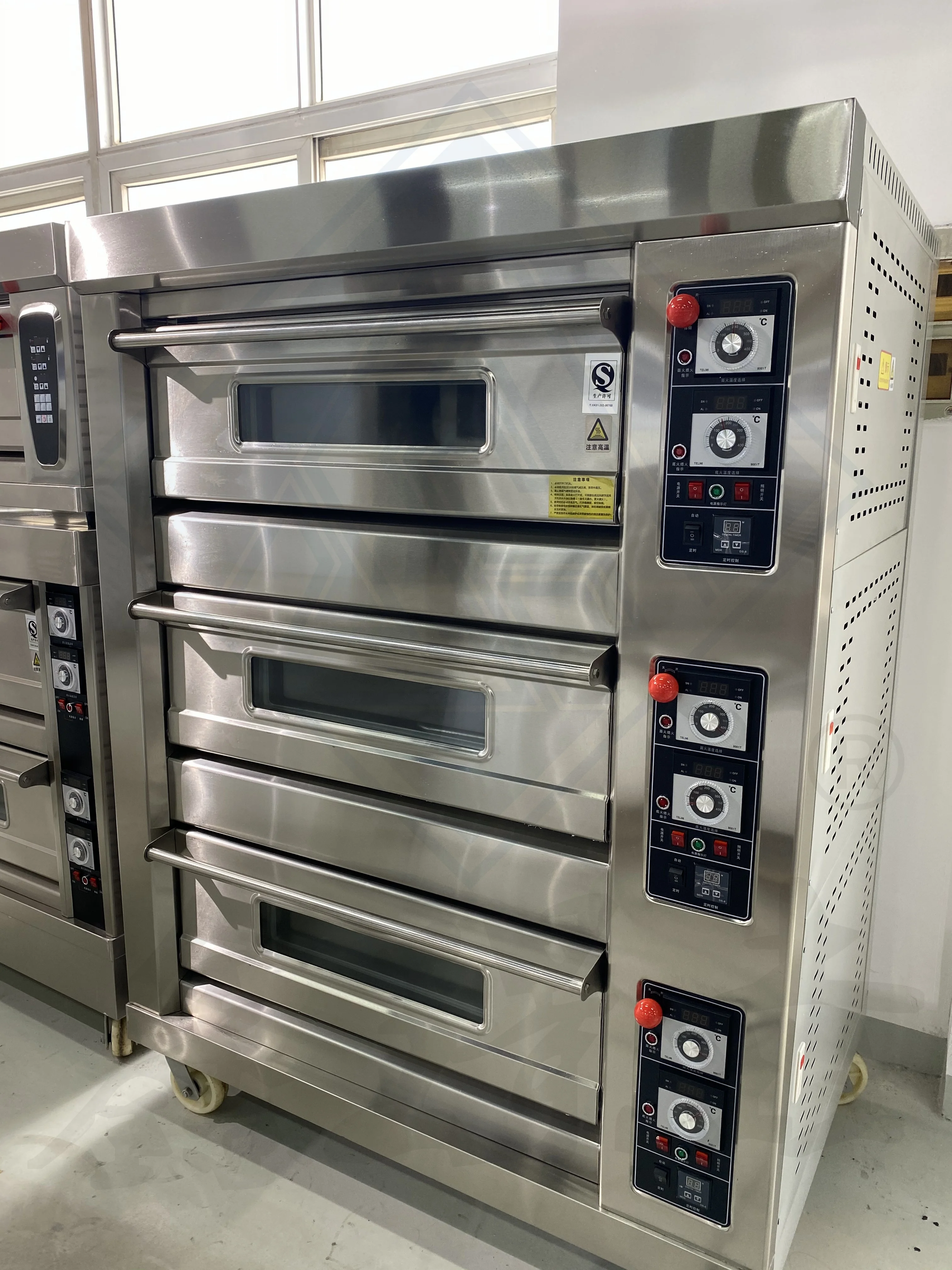 Commercial oven bakery equipment baking oven industrial cake baking electric oven 1 deck