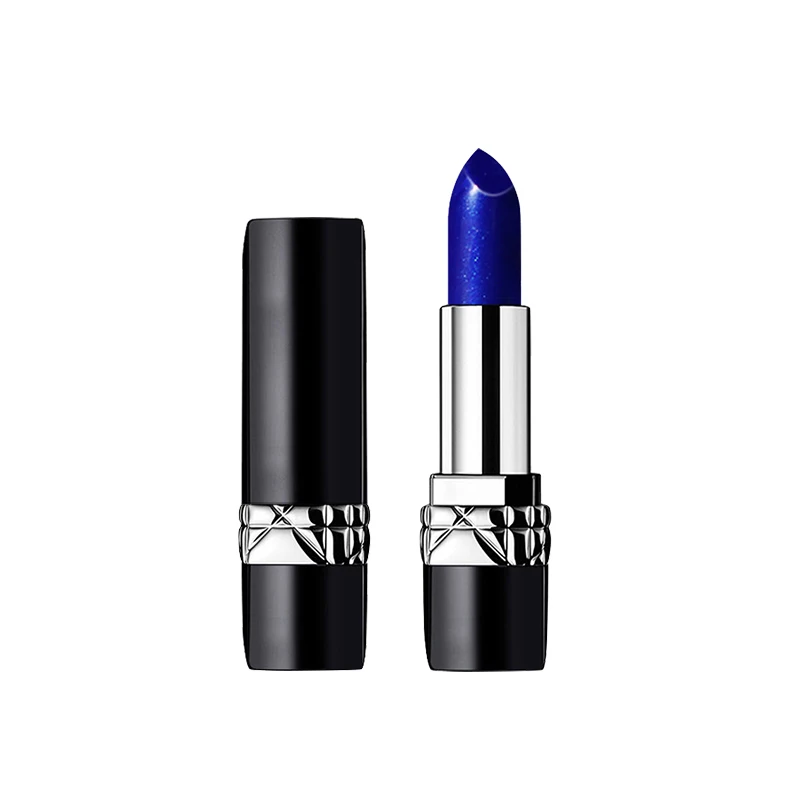 Private Label Color-changing Magic Blue Lipstick Color Changing Lipstick Long Lasting Moisturizer Blue Changed Into Pink Lip