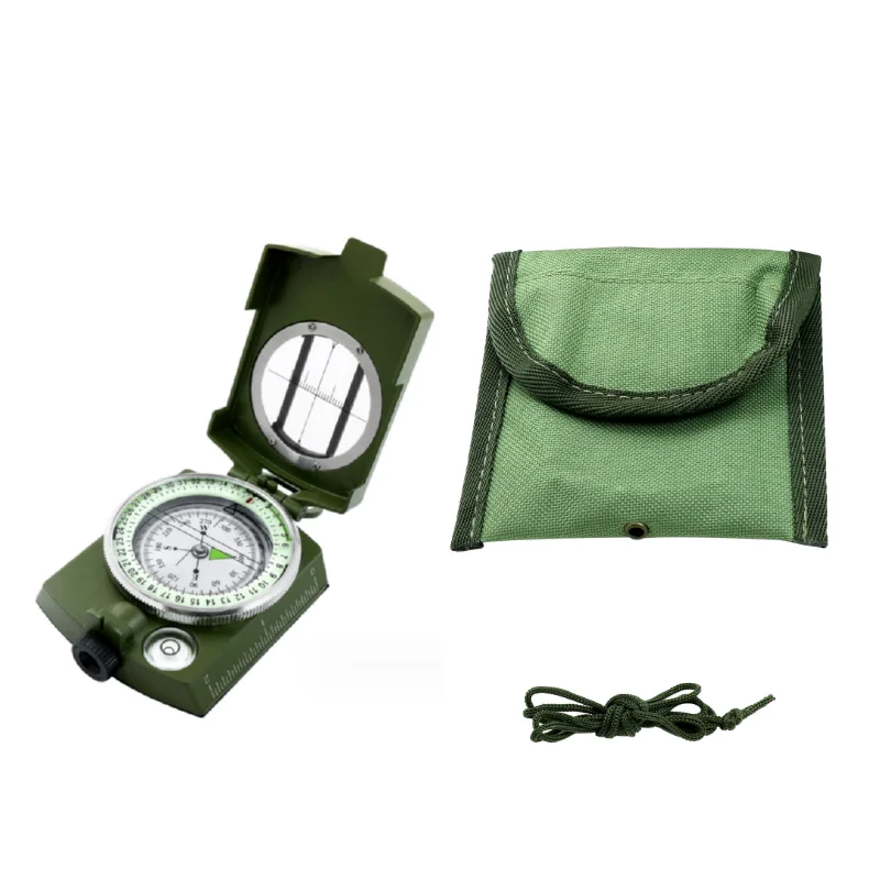 Backpacking Hiking Exploration Sighting Orienteering Compass Professional Compass