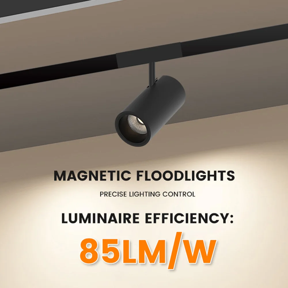 Factory Custom Commercial Interior Lighting System Track Spotlights