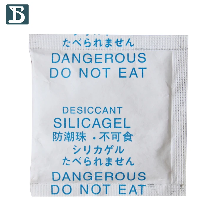 
Nontoxic Food Grade Silica Gel Desiccant Tyvek Paper 5g 