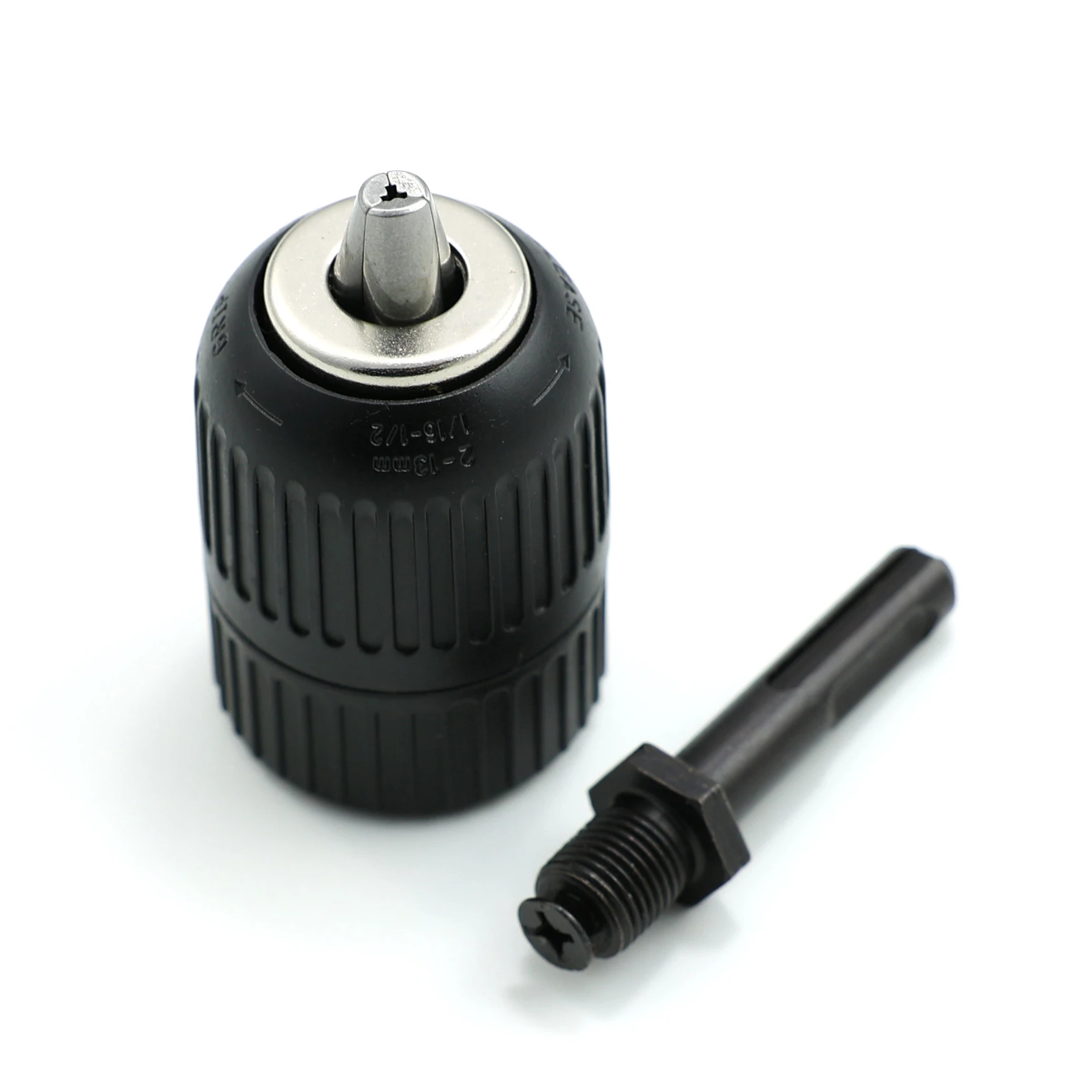 TOOLWAY 2 - 13 мм БЕСКЛЮЧЕВОЙ сверлильный патрон и адаптер SDS с адаптером SDS Plus для сверл и дрелей