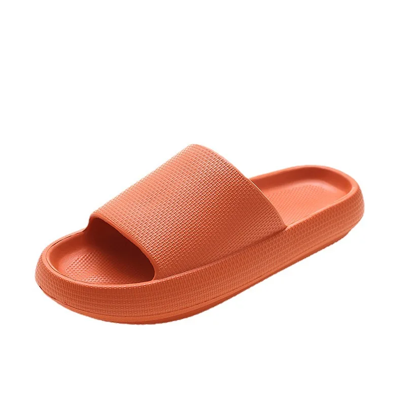 Manufacturer Cheap Summer Eva Slippers Ladies Thick Bottom Indoor Bathroom Men House Hotel Cloud Slides Slippers