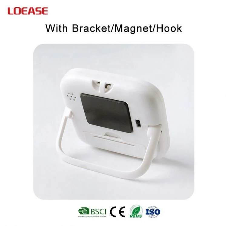 24 Hour Kitchen Silent Classroom Meeting Countdown Vibrator Light Flashing Alarm Visual Analog Timer Clock for Kid