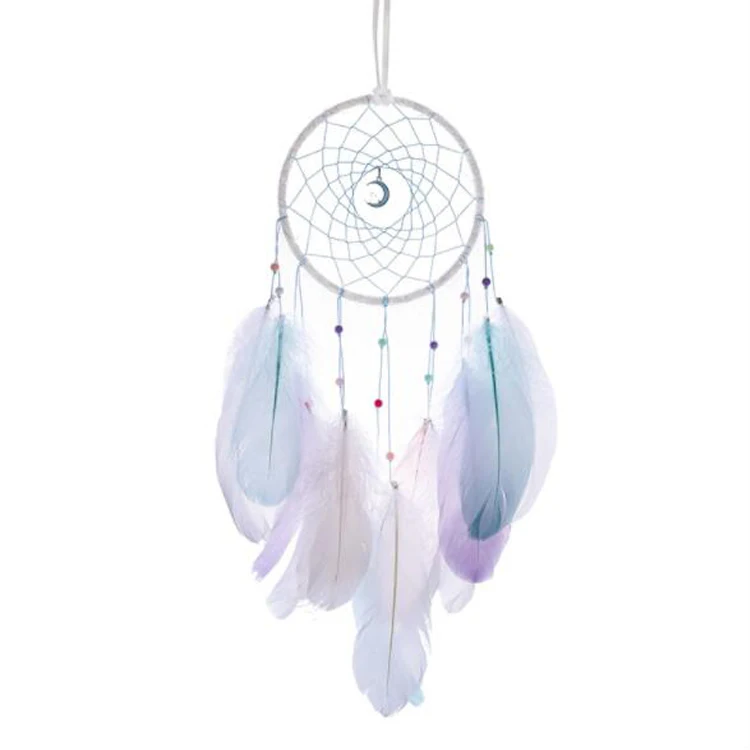 Dream Catcher Traditional Circular Net for Wall Hanging Bedroom Kids Home Decor Wedding Party Blessing Gift Girls Dreamcatcher