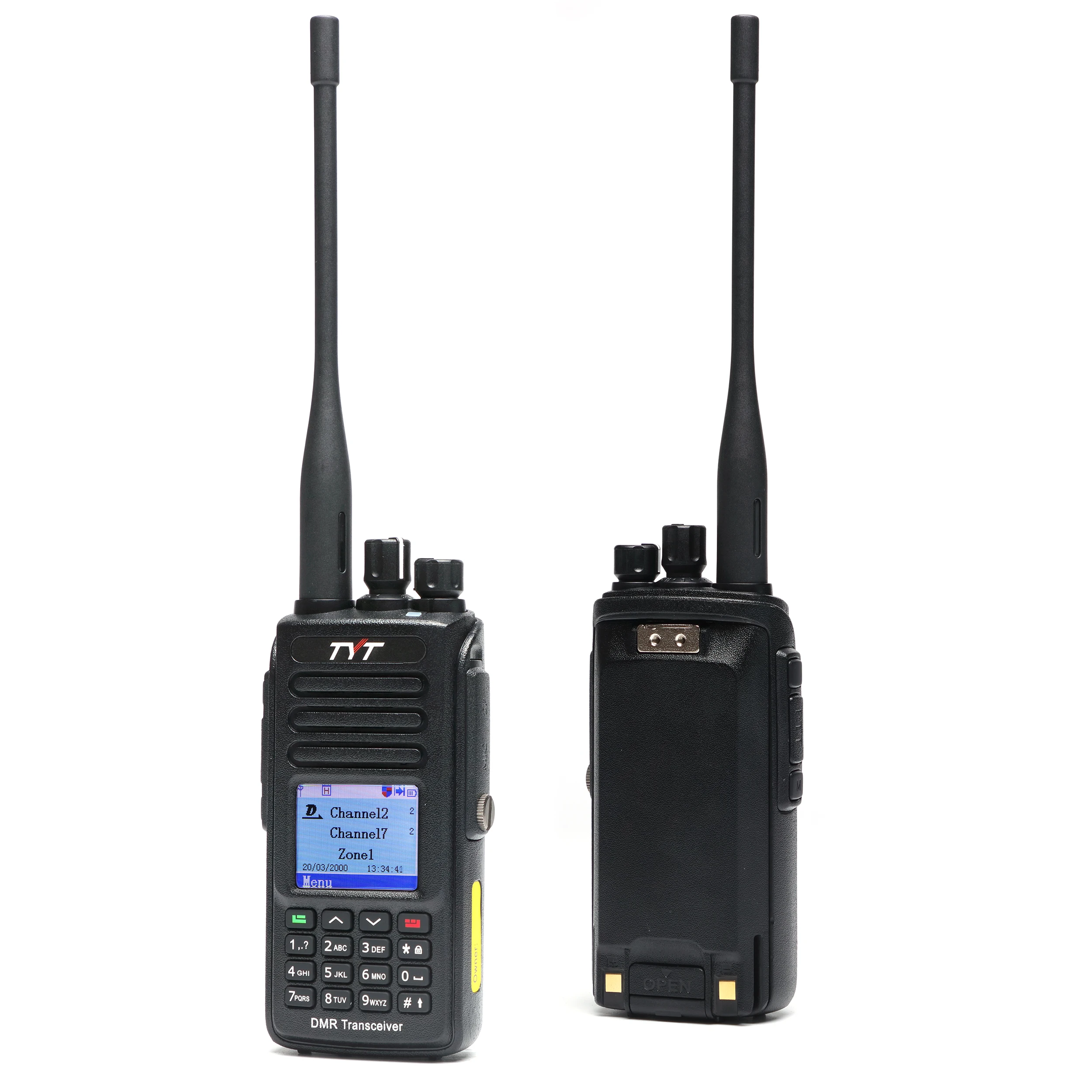 TYT MD-UV390 Dual Band 136-174 МГц/400-480 МГц GPS Портативная приёмопередаточная радиоустановка VHF/UHF Ham любительский