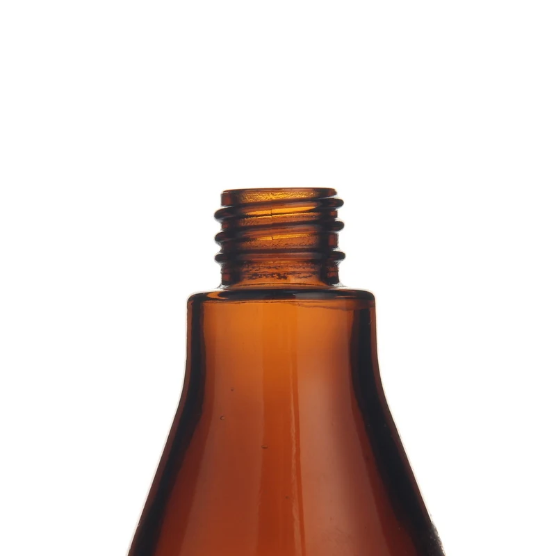 50ml Wholesale Cheap Price Amber Color Glass Pipette Essential Oil Packaging Pipe Serum Bottle with Free Samples