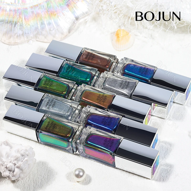 New Arrival High Quality Mirror Nail Powder Liquid Nails Magic Chrome Chameleon Pigments for nails art decoration