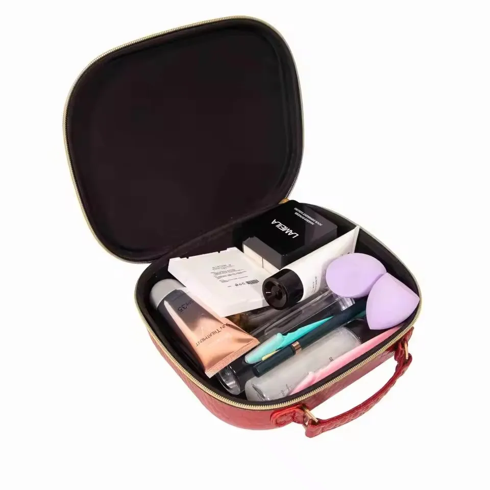 Wholesale Custom Fashionable Makeup Bag Bulk Cosmetic Bag with Zipper Closure Waterproof Makeup Bags
