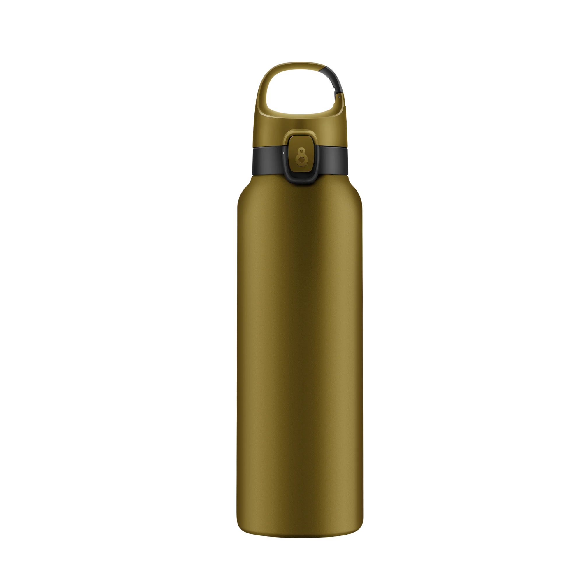 Wholesales insulated stainless steel thermos flask water bottle / thermos vacuum flask with Handle and Carabine