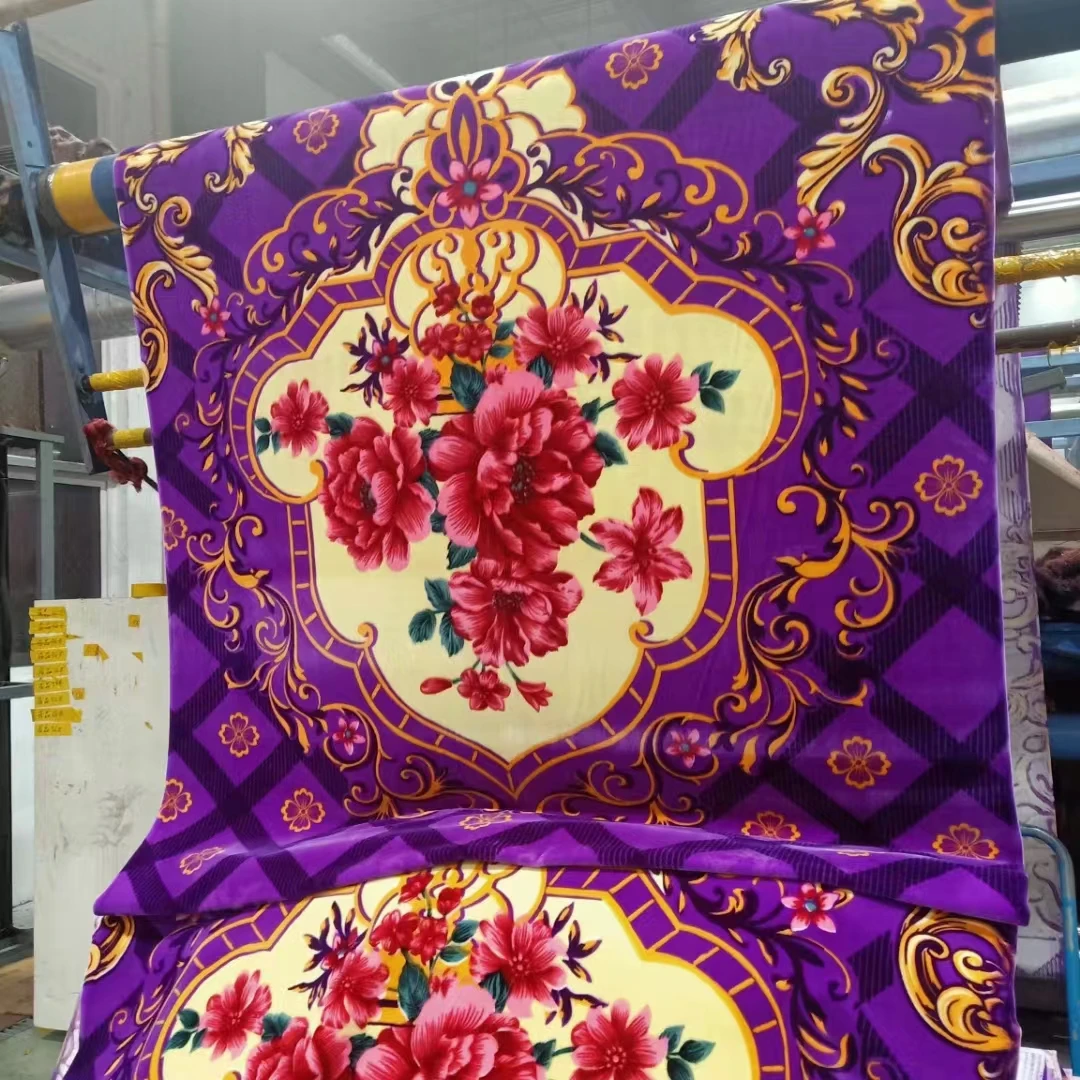 Wholesale mink  polyester strong  korea winter blanket for winter manufacturer thick and warm yiwu