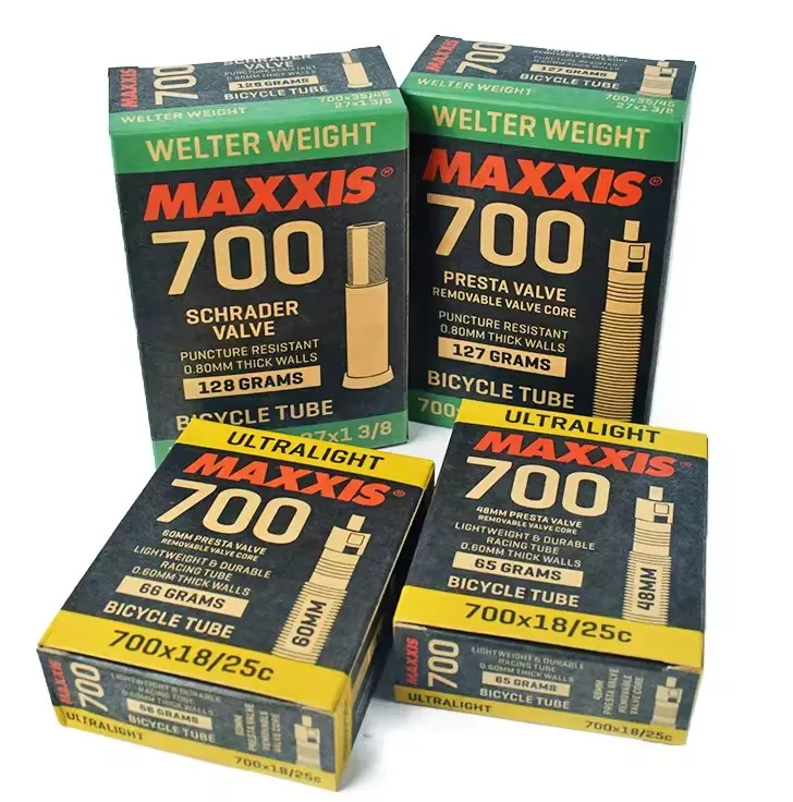 Ультралёгкий MAXXIS 16/20/26/27/29 дюймов 700*23/25/32/35/45 AV FV ударопрочный MTB дорожные велосипедные камеры