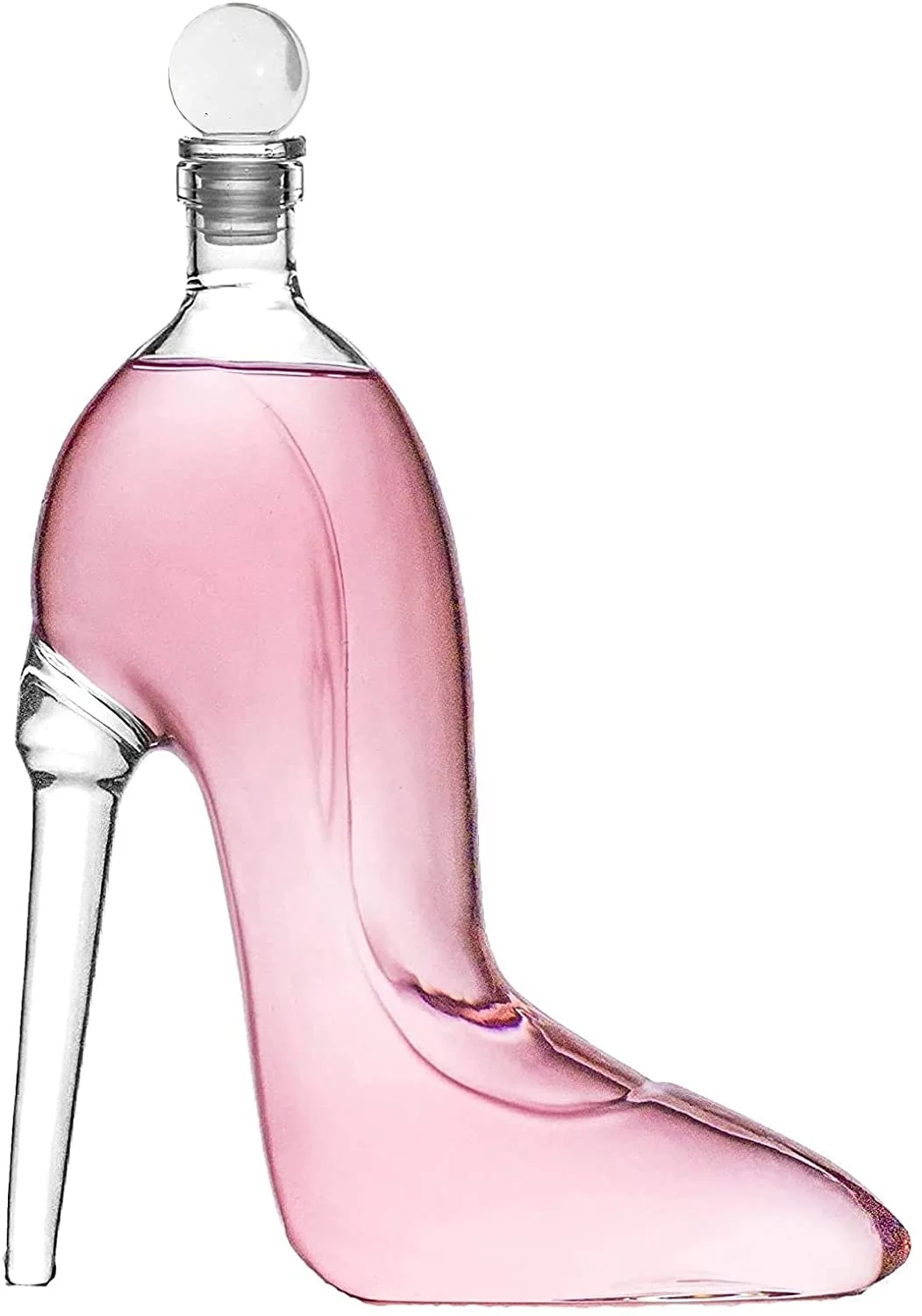 375ml High heel shoe decanter Wine Glass Exquisite Wine Decanter Home Decoration Creative Whiskey Bottle