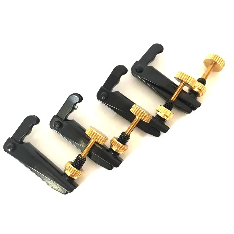 
Wholesale Price Black 3/4-4/ 4 Violin Fine Tuner String Plate 