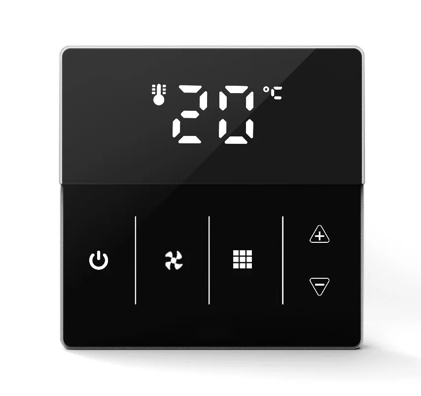 HY609AC Wifi Smart AC Thermostat Fan Coil Temperature Controller HVAC 3 speed fan termostato digital thermostat