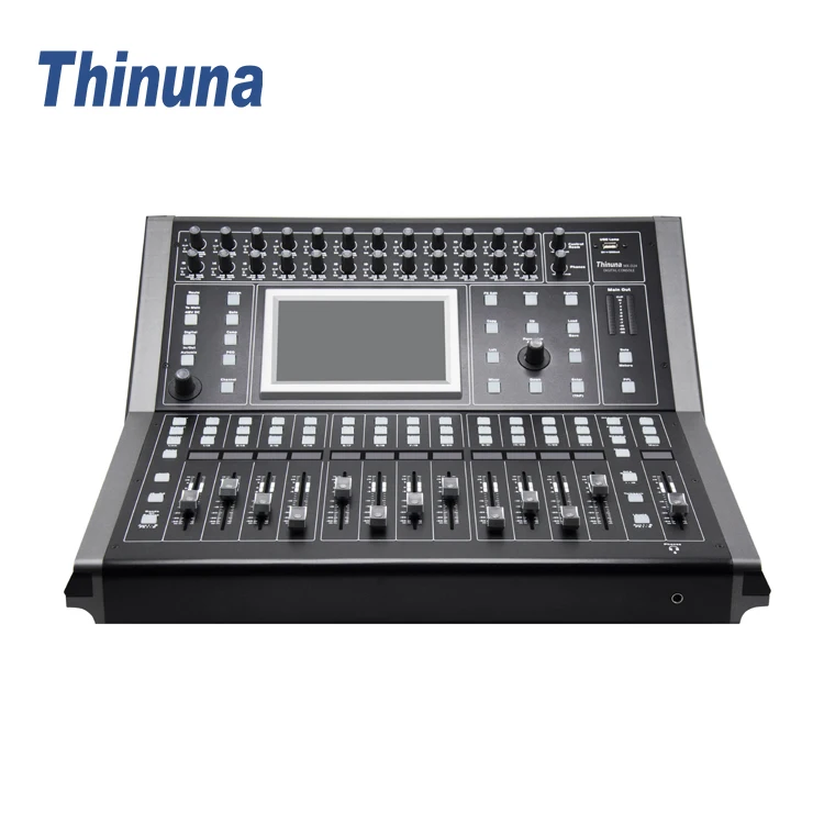 MX-D24 24 channels 7-inch professional dj touch screen efficient digital console mixing audio mixer