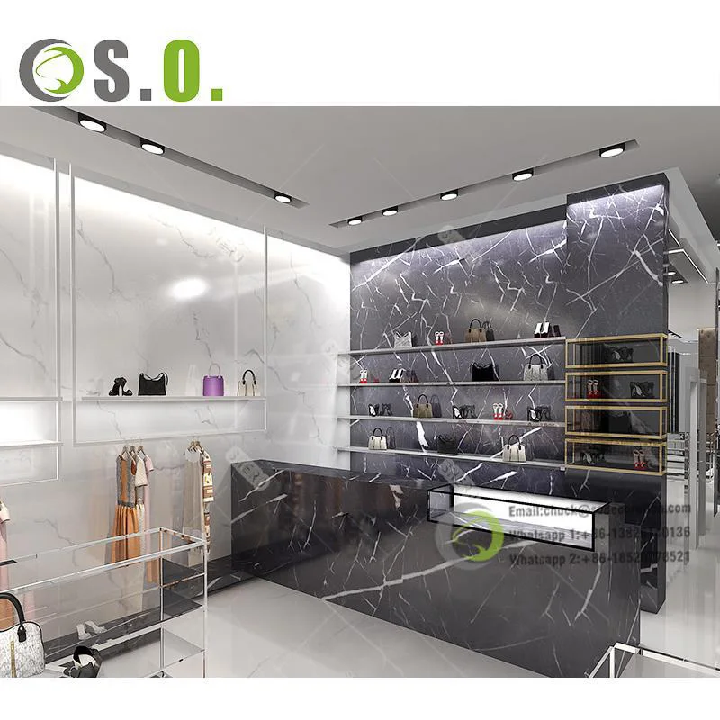 Modern Shoe Shop Furniture  Boutique Metal Display Shelf  Shoe Shops Cabinet