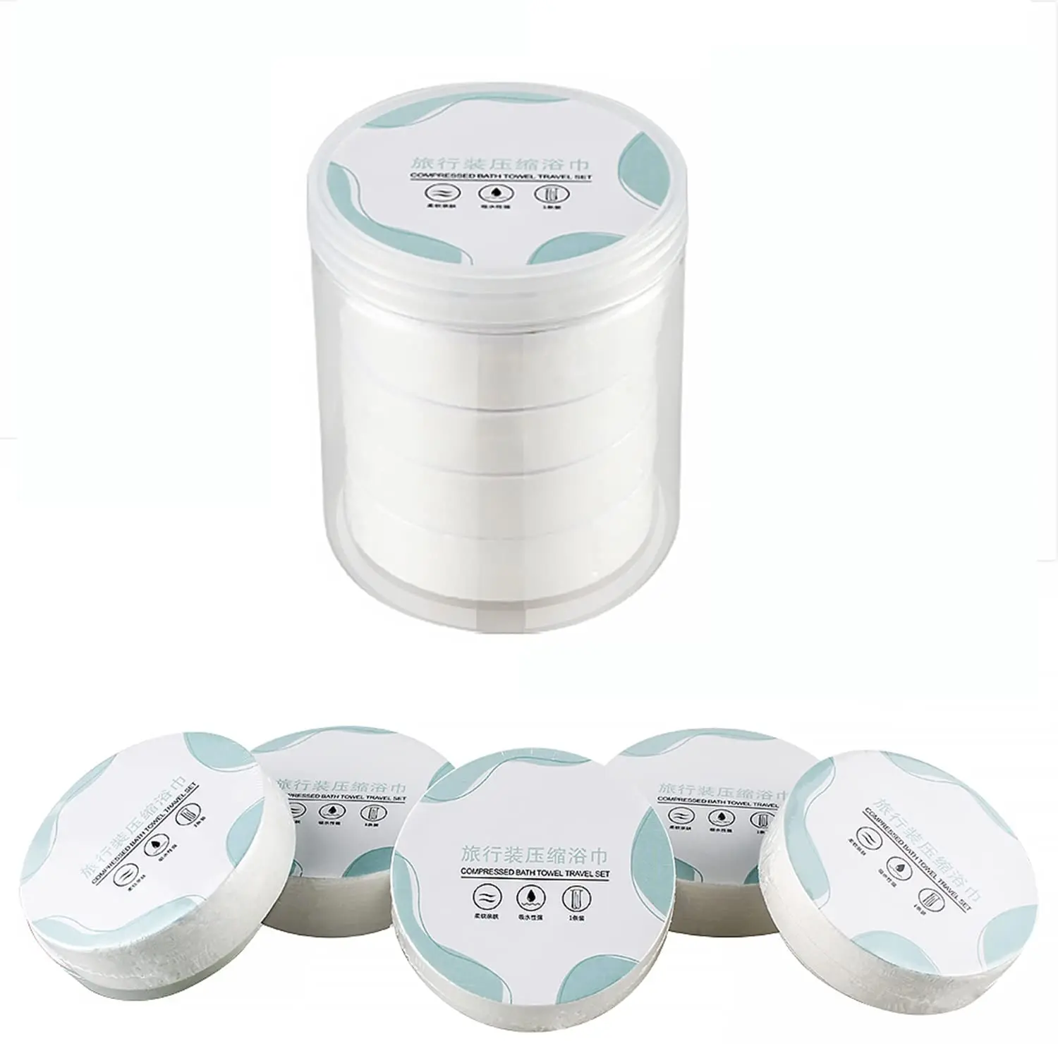 Compressed Towel Spa wipes Spunlace Non Woven bed sheet price