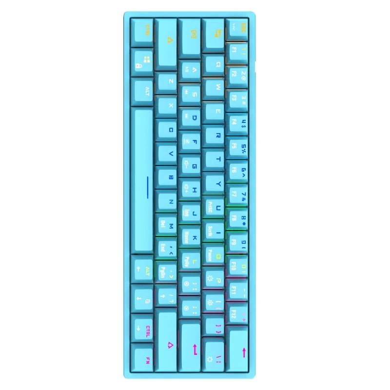 Hot Sale Popular Custom Mechanical Keyboard Blue Switch Mechanical Keyboards Kit