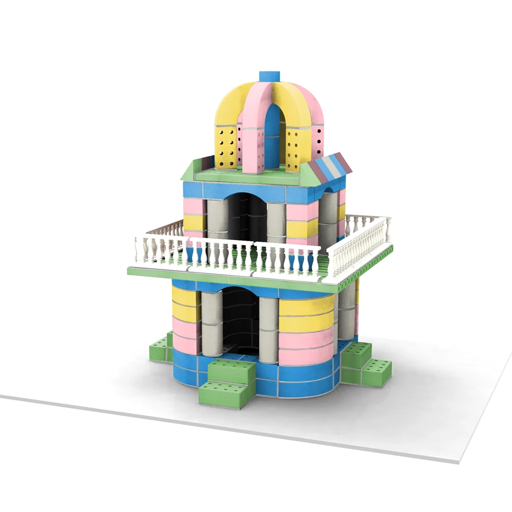 Brick Building Blocks for Kids 3D Mini Cement Bricks And Mortar Let You Build Your Own Tiny Wall Mini Bricks Toy