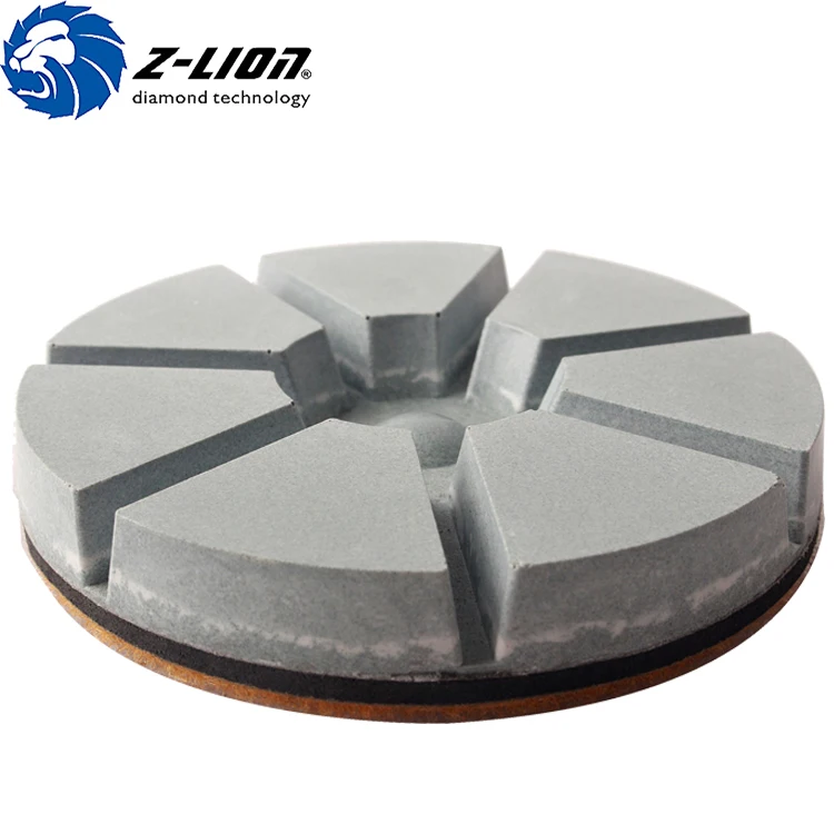 Z-LION 80mm Diamond Dry Floor Polishing Pad for Concrete Floor Dry Resin