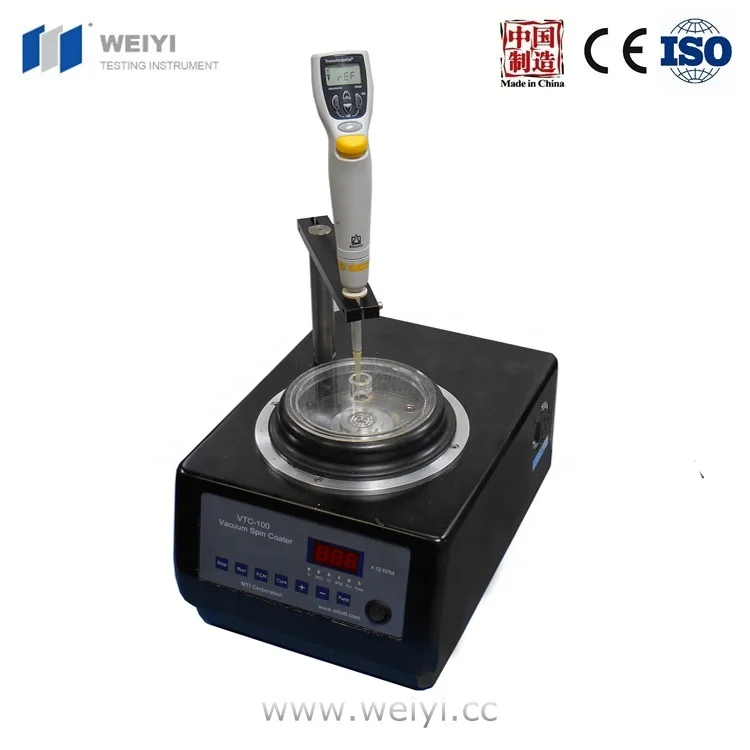 VTC-100 Vacuum Spin Coater for sample coating