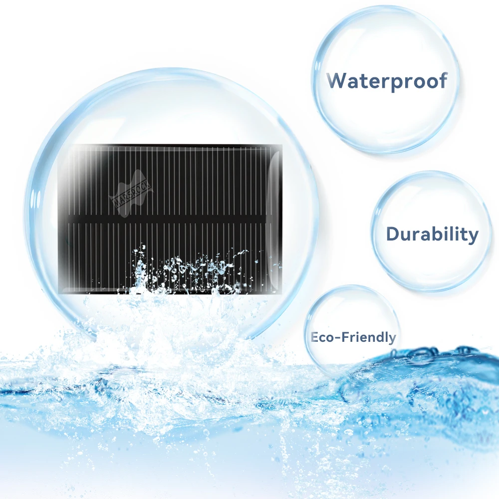 70*56mm 5.5V 0.5W 90mA Marsrock Portable Solar Panel Solar Energy Products Solar Kit Solar Cells Epoxy Resin Solar Panels