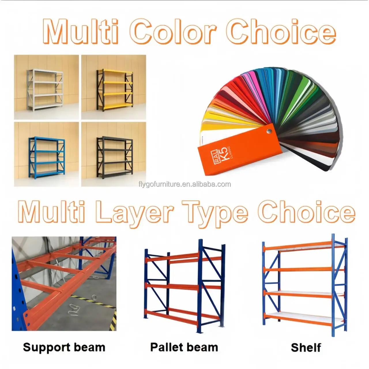 Industrial racks steel shelving warehouse shelves heavy duty shelf storage holders racks bracket shelf saving space