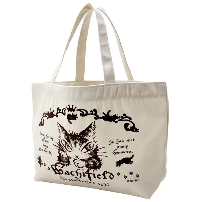 Оптовая продажа, прочные устойчивые холщовые сумки-тоут с рисунком в городе