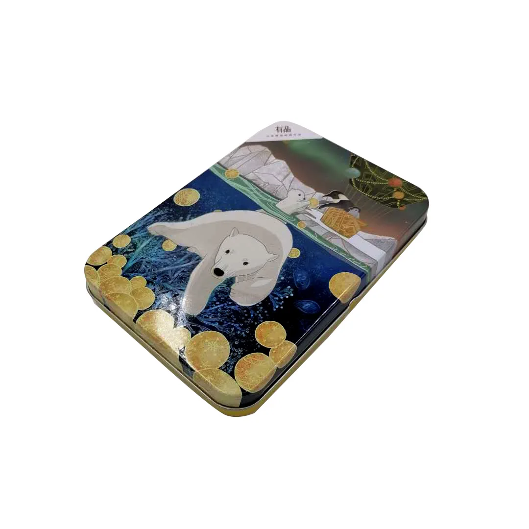Best Selling Oem Recycled Materials Tinplate Eco Friendly Cosmetic Tin Jars With Paper Tray