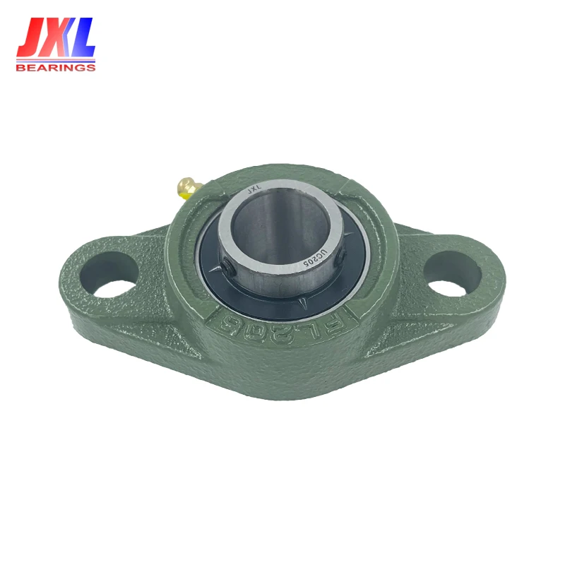 JXL UCFL206M Chrome Steel Bearing Uc209 Pillow Block Bearing Flange Housing Ucfl209 Ucfl210