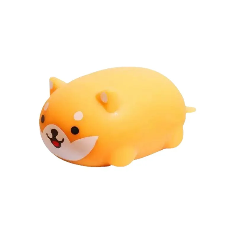 Hot sale Shiba Inu Squeeze Squish Balls Venting Children Adults Decompression Sensory Fidget Toy animal stress ball