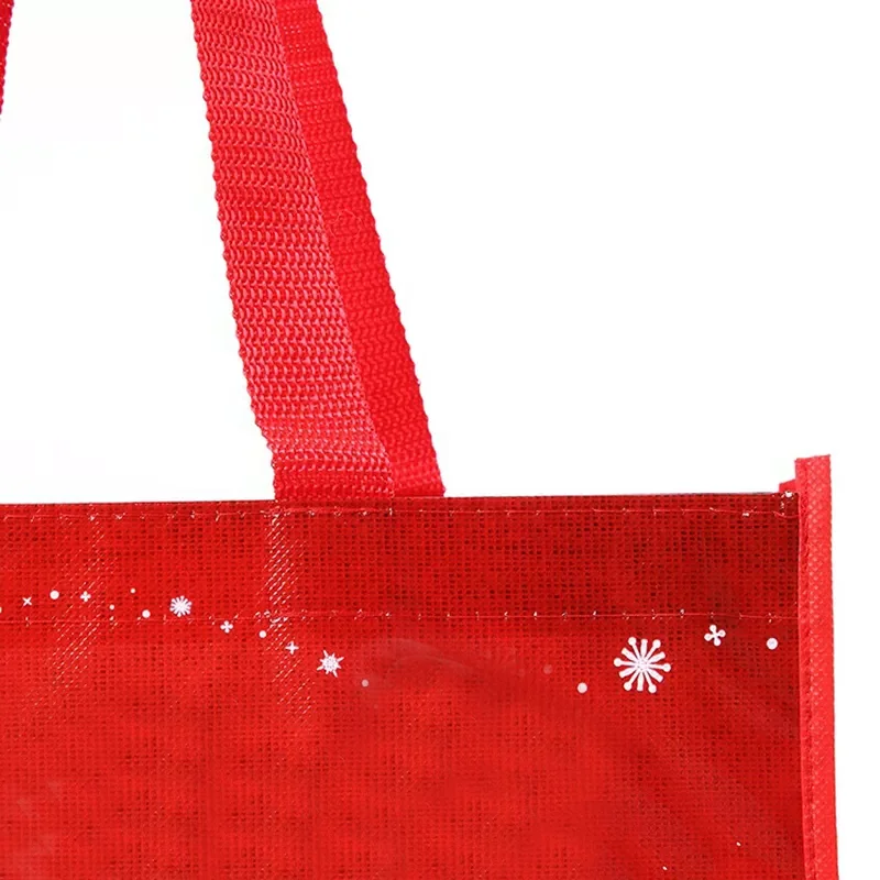 Customized Printing Extra Large Reusable Shopping Tote Bag Recyclable Laminated Pp Woven Bag