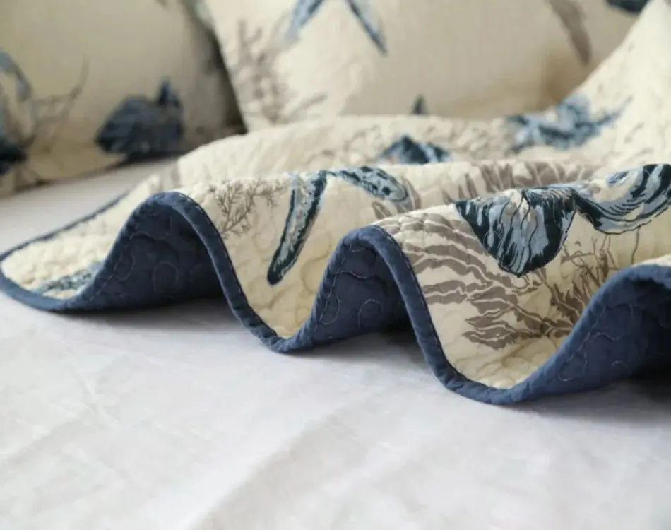 Luxury Duvet Quilted Comforter Blanket Pillowcase Bedding Set With Comforter Hotel Bedding Set