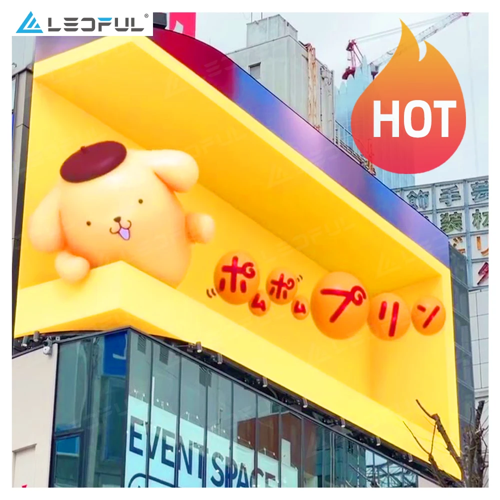 Thin and Light 960*960mm Cabinet P10 Outdoor LED Cabinet 960X960 Commercial Advertising LED Digital Signage And Displays Screen