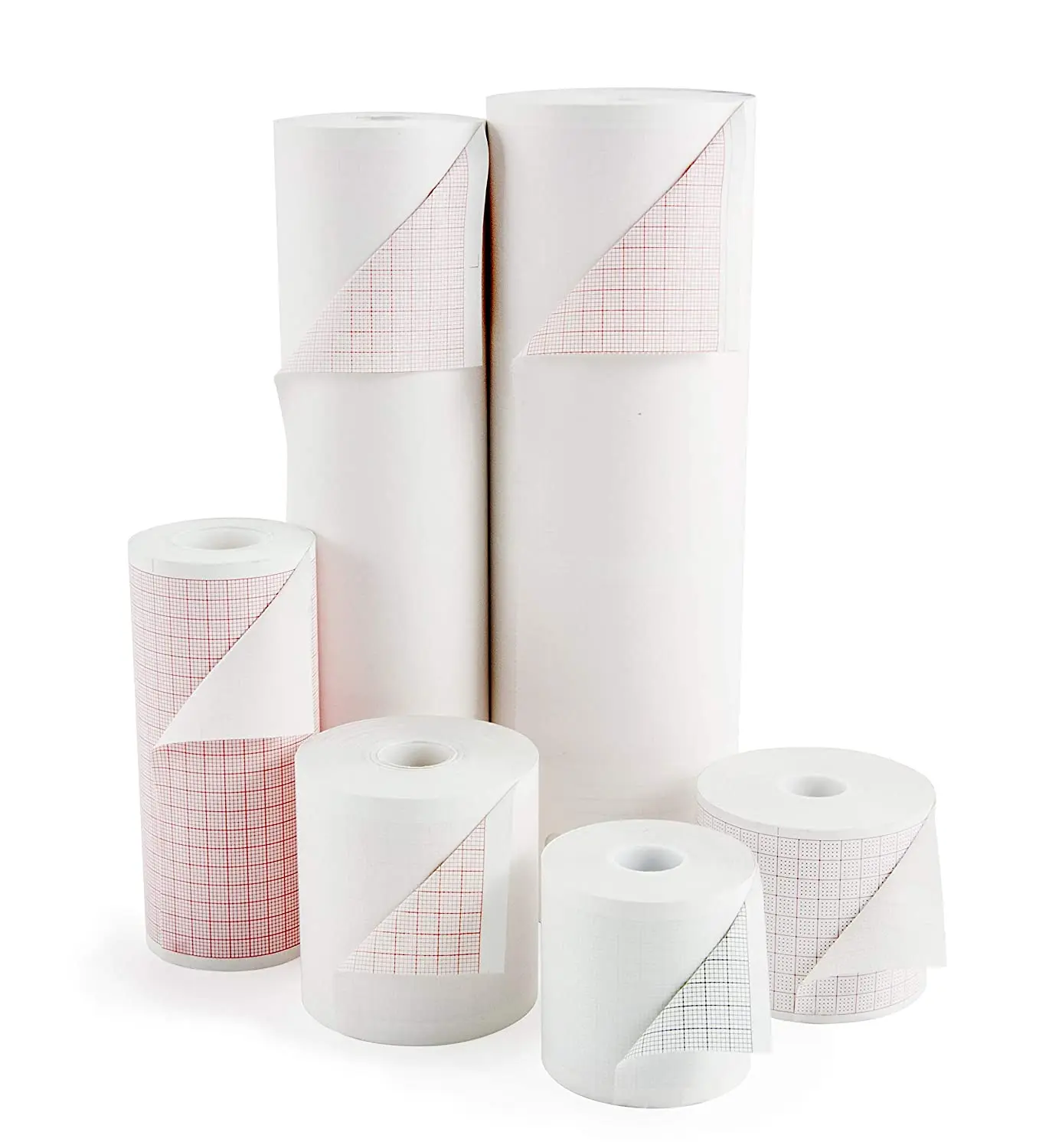 Premium 3 tracks Thermal Recording Paper 80mmx20m Medical Ecg Paper For Edan SE-3