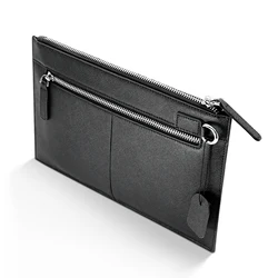 Wholesale Business Style Genuine Leather Purse Pouch Clutch Clutch Bag For Men