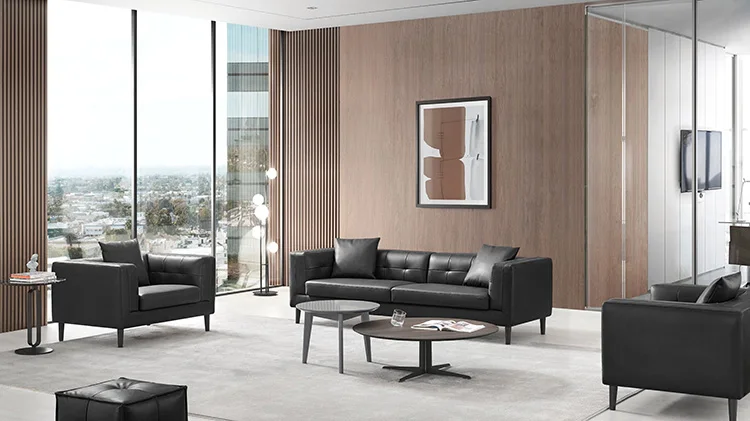 New Model Modern Home Couches Living Room Furniture Leather Sofa Set