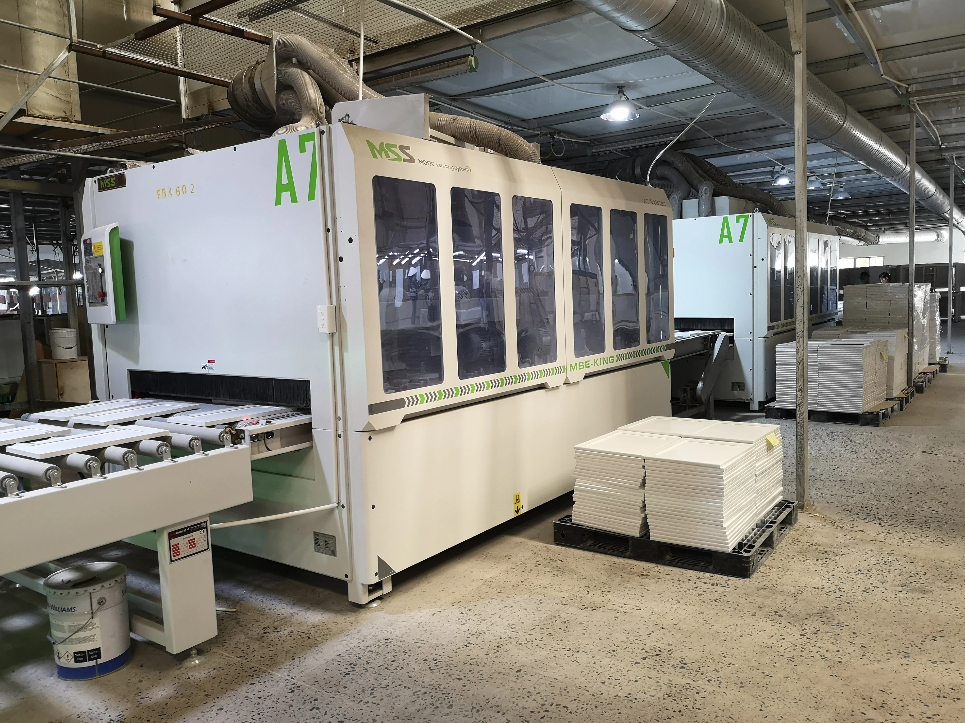 New Arrival profile sander  wood polishing machine brush sander M7