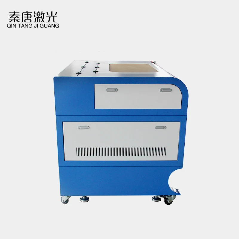 QT-6090 laser engraving machine CO2 60W 80W 100W  for wood leather cutting