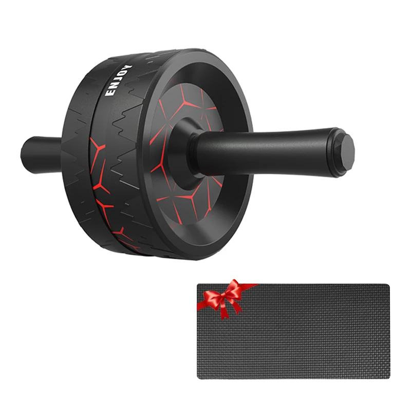 2024 Wholesale Healthy Customizable PP Foam Handle Ab  Wheels roller  with Kneeling Pad Home Exercise-Abdominal Muscle Training