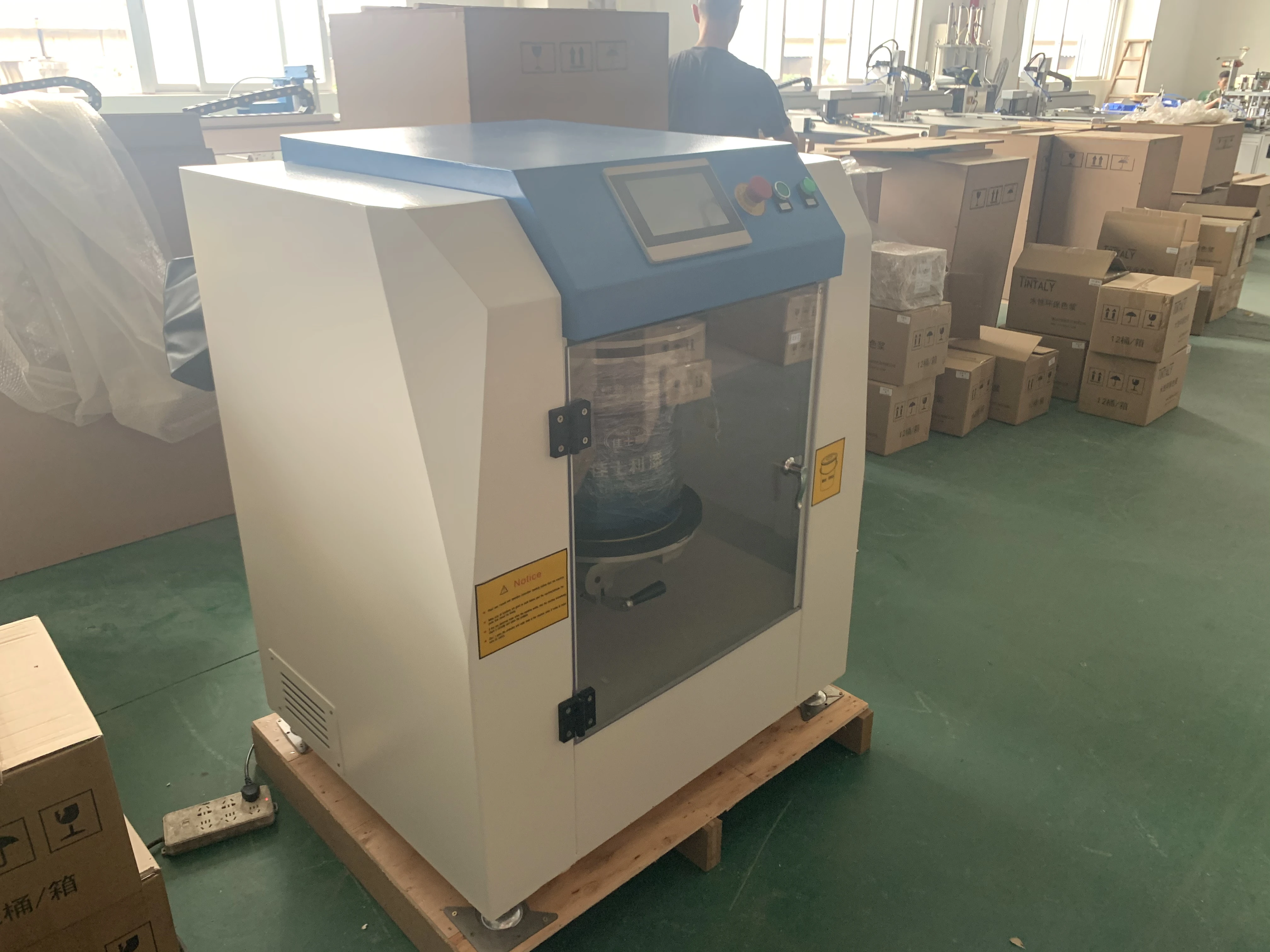 Автоматическая Гироскопическая смесительная машина