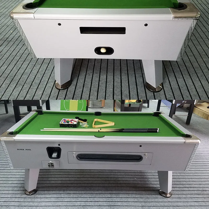 Бильярдный стол с монетами/бильярдный стол с монетами